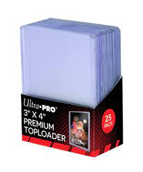 UP - Toploader - 3" x 4" Ultra Clear Premium 25 KS