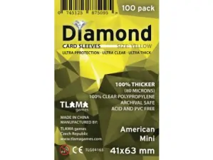 Obaly na karty Diamond Yellow: American Mini (41x63 mm)