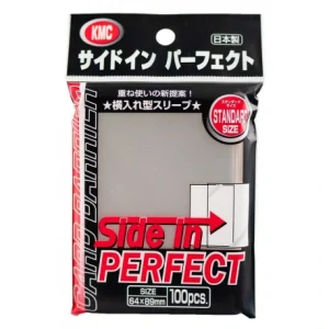 KMC Standard Sleeves - Perfect Size (64x89mm) Side-In